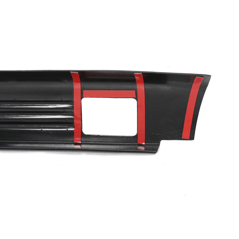 DURAFORCE Black Bed Rail Caps for 1999-2006 Chevy Silverado / GMC Sierra 6'6" Bed 7201151