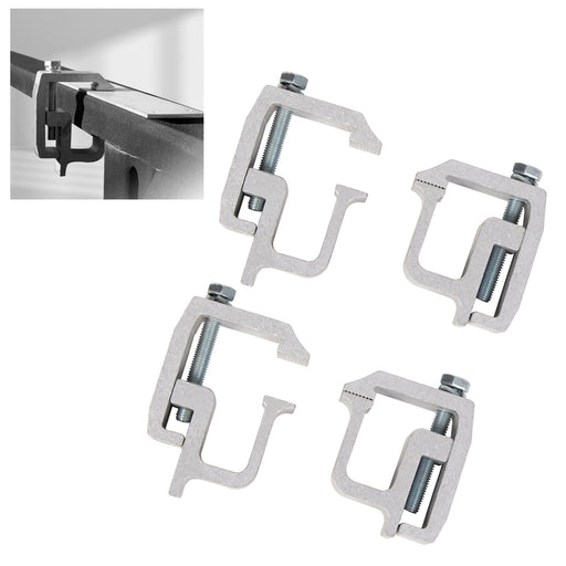 DURAFORCE 4 x Truck Cap Topper Camper Shell Mounting C-Clamps For Truck Rack Heavy Duty