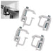DURAFORCE 4 x Truck Cap Topper Camper Shell Mounting C-Clamps For Truck Rack Heavy Duty