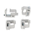 DURAFORCE 4 x Truck Cap Topper Camper Shell Mounting C-Clamps For Truck Rack Heavy Duty