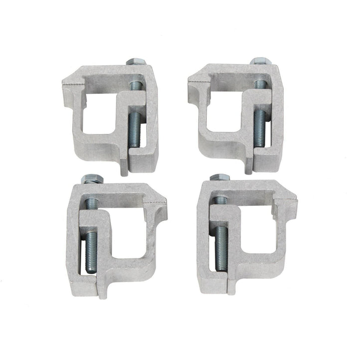 DURAFORCE 4 x Truck Cap Topper Camper Shell Mounting C-Clamps For Truck Rack Heavy Duty