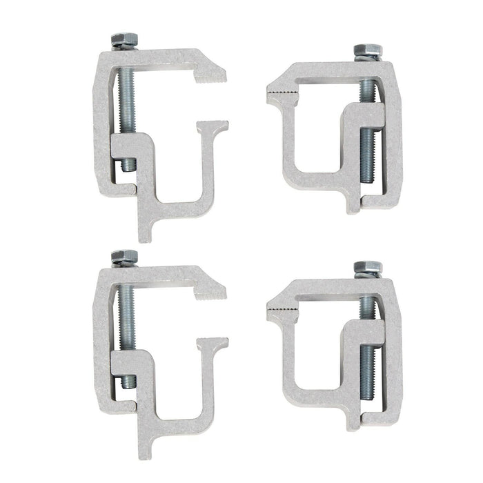 DURAFORCE 4 x Truck Cap Topper Camper Shell Mounting C-Clamps For Truck Rack Heavy Duty