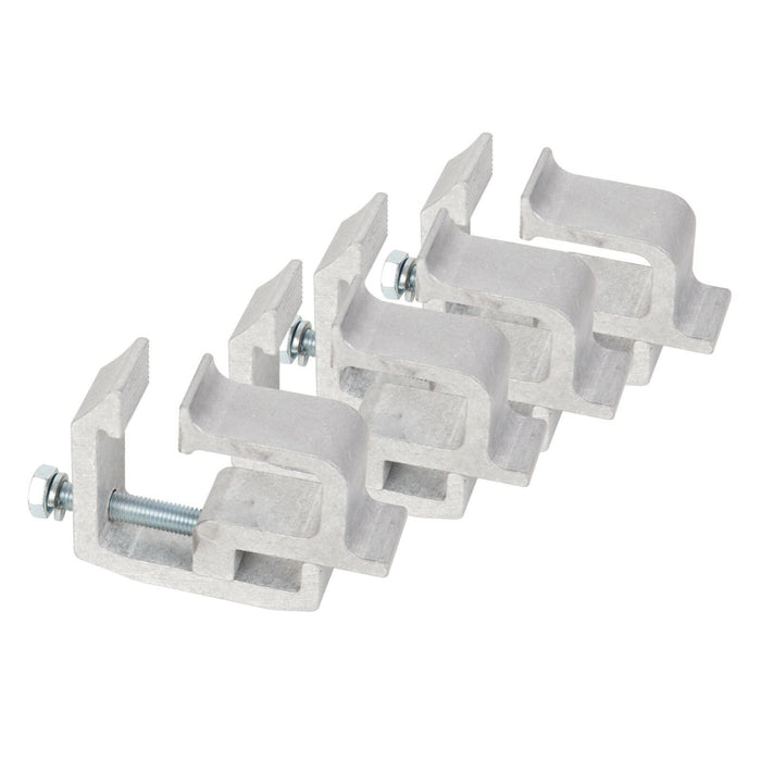 DURAFORCE 4 x Truck Cap Topper Camper Shell Mounting C-Clamps For Truck Rack Heavy Duty