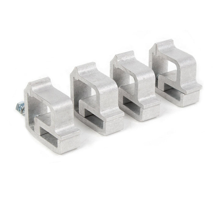 DURAFORCE 4 x Truck Cap Topper Camper Shell Mounting C-Clamps For Truck Rack Heavy Duty