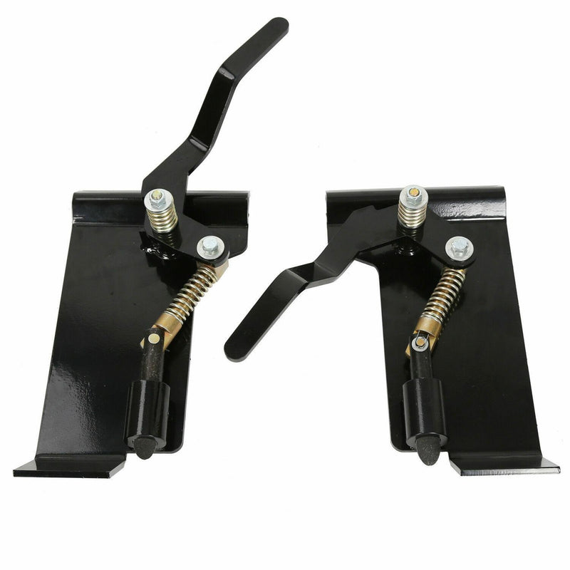 DURAFORCE Weld-On Skid Steer Quick Attach Bucket Conversion Adapter Latch Plates Universal