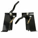 DURAFORCE Weld-On Skid Steer Quick Attach Bucket Conversion Adapter Latch Plates Universal
