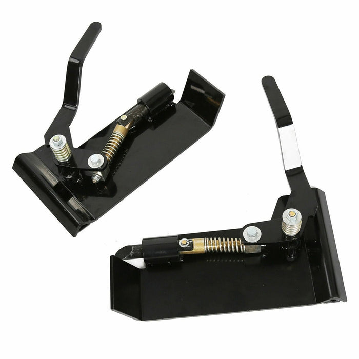 DURAFORCE Weld-On Skid Steer Quick Attach Bucket Conversion Adapter Latch Plates Universal