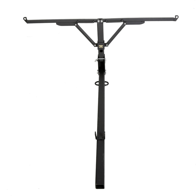 DURAFORCE Foldable Truck Bed Hitch Extender Extension Rack Canoe Boat Kayak Lumber w/Flag