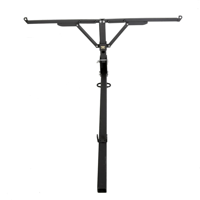 DURAFORCE Foldable Truck Bed Hitch Extender Extension Rack Canoe Boat Kayak Lumber w/Flag