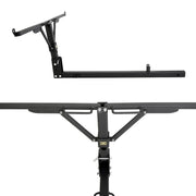 DURAFORCE Foldable Truck Bed Hitch Extender Extension Rack Canoe Boat Kayak Lumber w/Flag