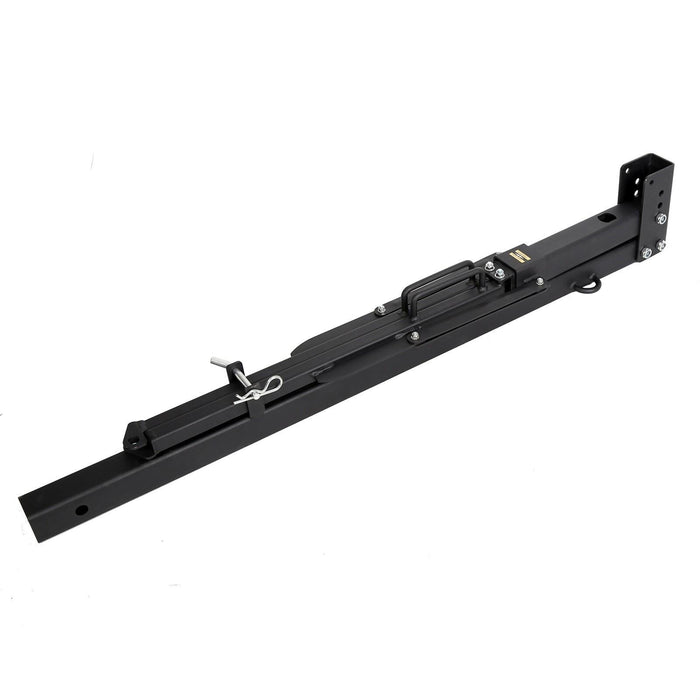 DURAFORCE Foldable Truck Bed Hitch Extender Extension Rack Canoe Boat Kayak Lumber w/Flag