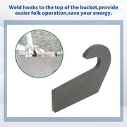 DURAFORCE Welding On Mounting Brackets For Pin Type Over The Bucket Loader Pallet Forks