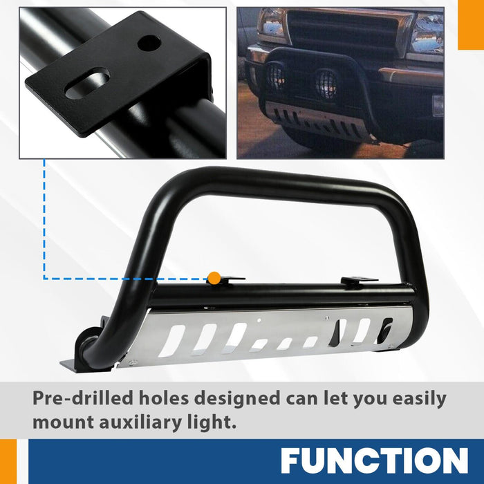 DURAFORCE Front Bull Bar Bumper Brush Grill Guard Fits Toyota Tacoma 98-04 & 96-98 4Runner