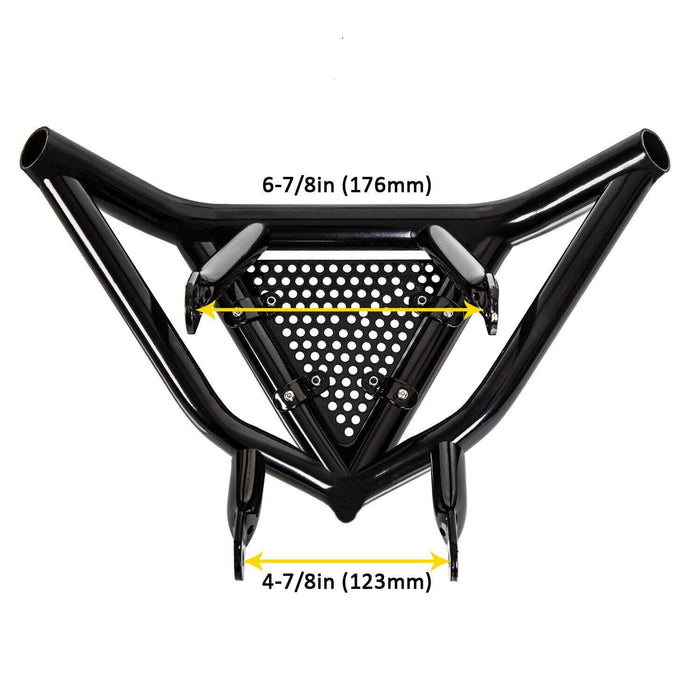 DURAFORCE Front Bumper Proctector Aluminum Black For Honda Sportrax 400 TRX400EX 99-08