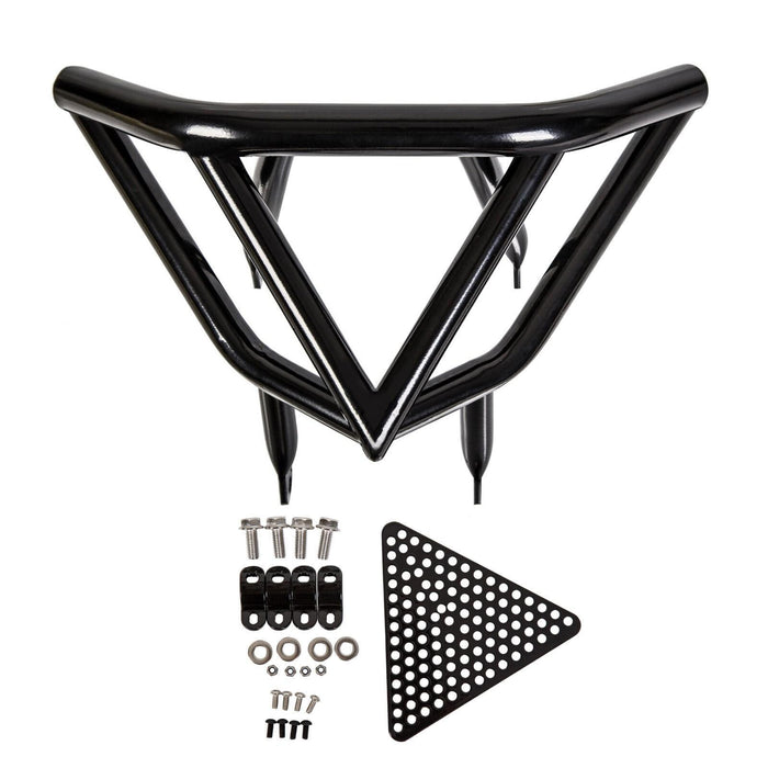 DURAFORCE Front Bumper Proctector Aluminum Black For Honda Sportrax 400 TRX400EX 99-08