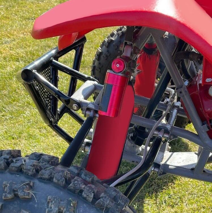 DURAFORCE Front Bumper Proctector Aluminum Black For Honda Sportrax 400 TRX400EX 99-08