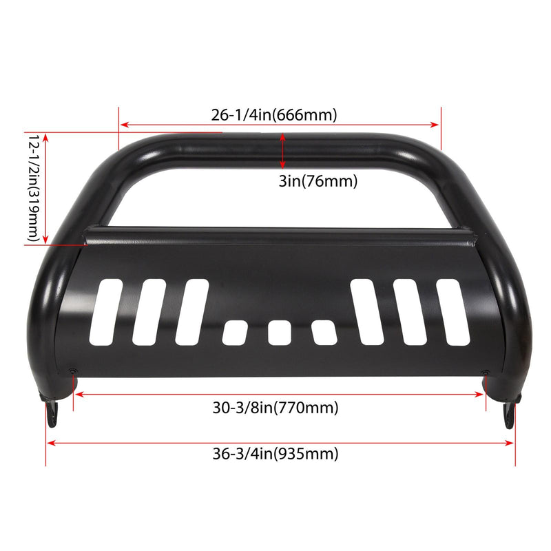 DURAFORCE Bull Bar Push Bumper Grille Guard For Nissan Frontier 2005-2021/ Xterra 2005-15