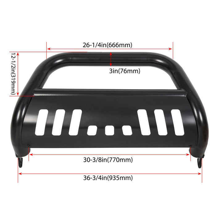 DURAFORCE Bull Bar Push Bumper Grille Guard For Nissan Frontier 2005-2021/ Xterra 2005-15