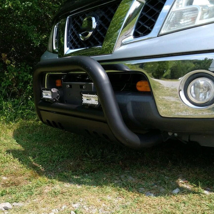 DURAFORCE Bull Bar Push Bumper Grille Guard For Nissan Frontier 2005-2021/ Xterra 2005-15