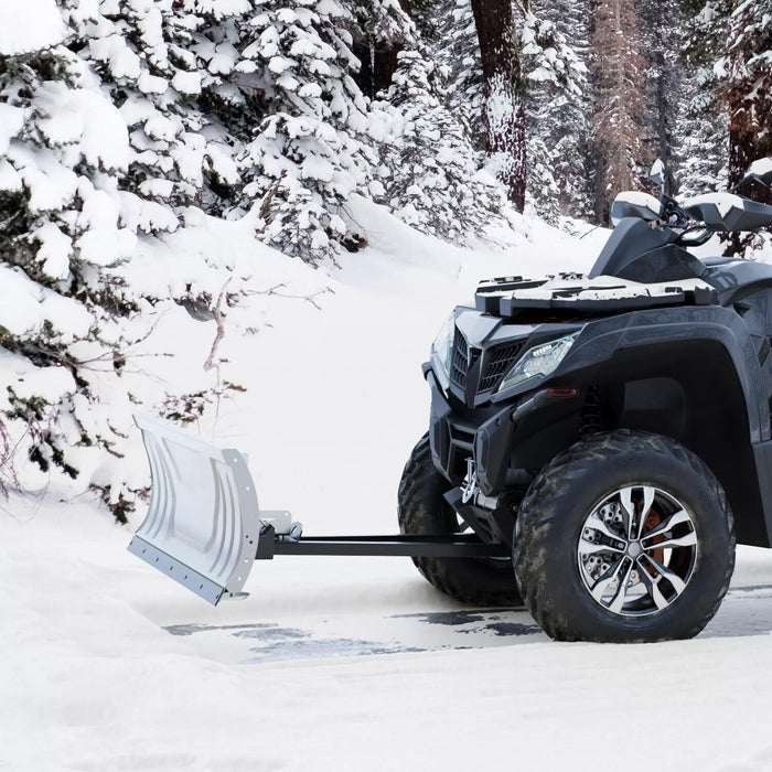 DURAFORCE Snow Plow Blade Universal Kit Adjustable 48" For Honda Kawasaki Polaris ATV