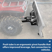 DURAFORCE Snow Plow Blade Universal Kit Adjustable 48" For Honda Kawasaki Polaris ATV