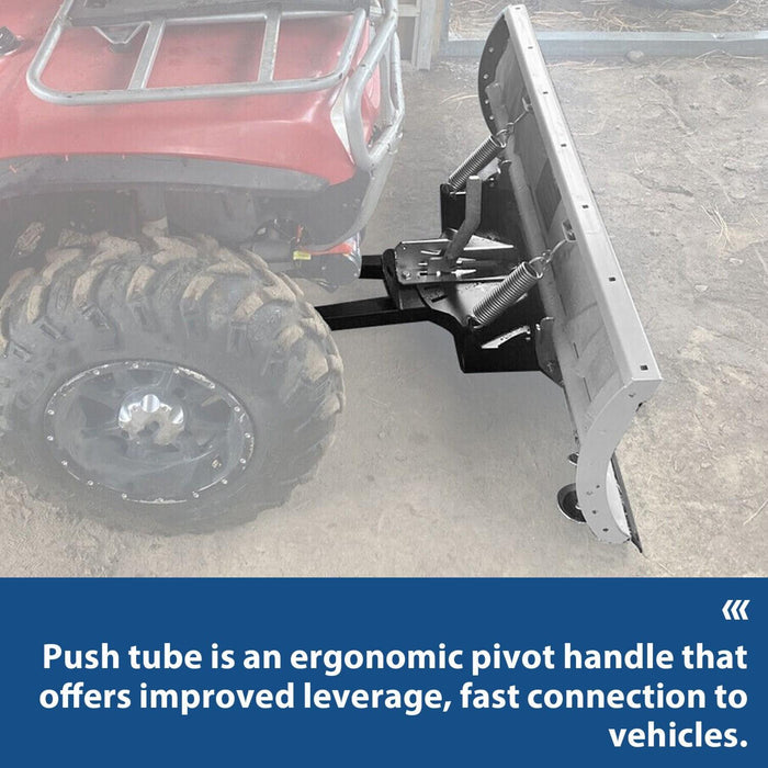 DURAFORCE Snow Plow Blade Universal Kit Adjustable 48" For Honda Kawasaki Polaris ATV