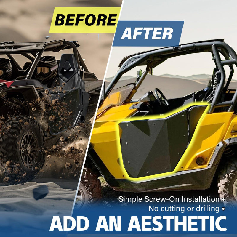 DURAFORCE Set of 2 For 2011-2020 CAN-AM Maverick / Commander 800 1000 UTV Suicide Doors
