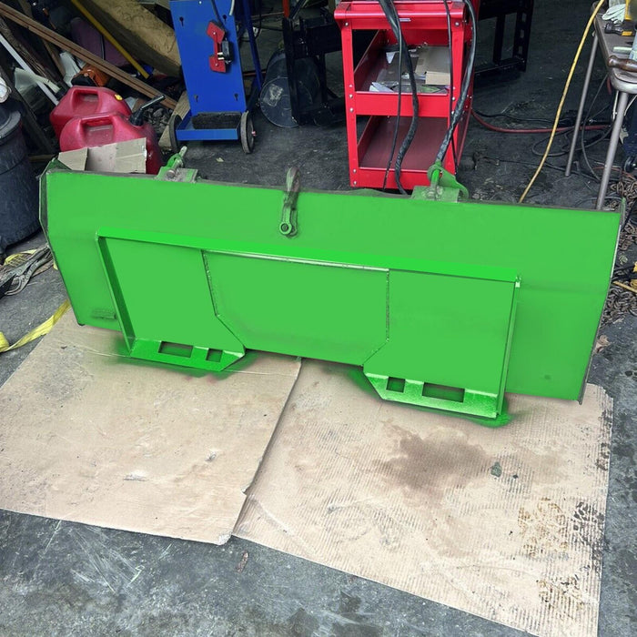 DURAFORCE Quick Tach Attachment 3/8" Cut-Out Mount Plate For Kubota Bobcat Skid Steer