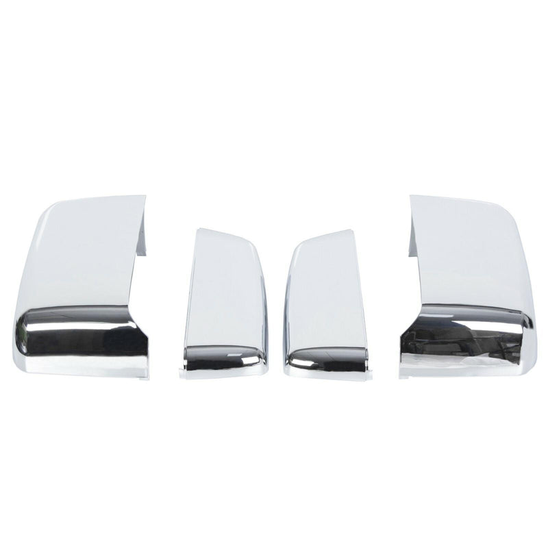 DURAFORCE For 2014-2019 Chevy Silverado GMC Sierra Chrome Tow Mirror Cap Cover Assemblies