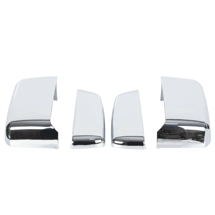 DURAFORCE For 2014-2019 Chevy Silverado GMC Sierra Chrome Tow Mirror Cap Cover Assemblies