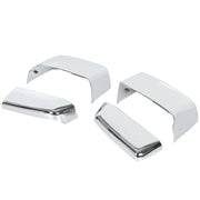 DURAFORCE For 2014-2019 Chevy Silverado GMC Sierra Chrome Tow Mirror Cap Cover Assemblies