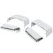 DURAFORCE For 2014-2019 Chevy Silverado GMC Sierra Chrome Tow Mirror Cap Cover Assemblies