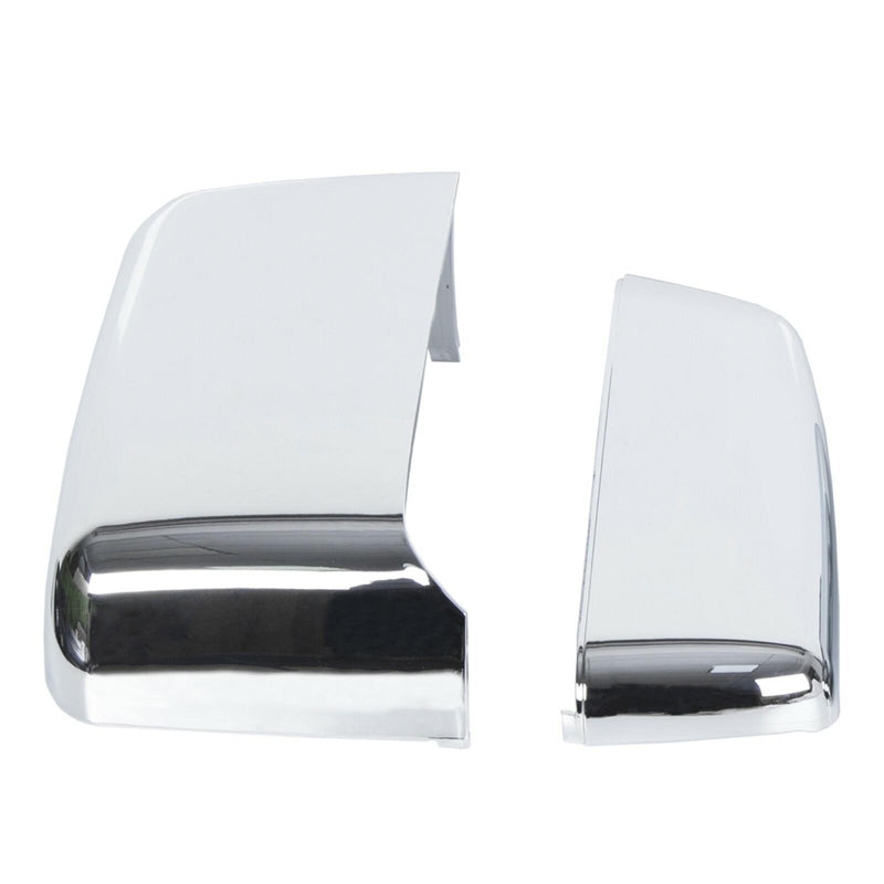 DURAFORCE For 2014-2019 Chevy Silverado GMC Sierra Chrome Tow Mirror Cap Cover Assemblies