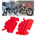 DURAFORCE Red RADIATOR LOUVERS Guards For Honda CR125R CR250R CRF450R 2000-2004 01 02 03