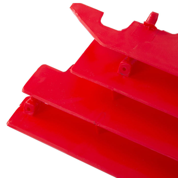DURAFORCE Red RADIATOR LOUVERS Guards For Honda CR125R CR250R CRF450R 2000-2004 01 02 03
