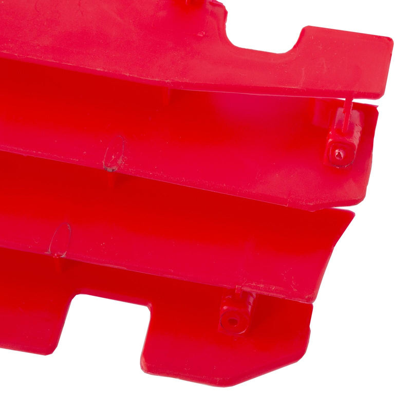 DURAFORCE Red RADIATOR LOUVERS Guards For Honda CR125R CR250R CRF450R 2000-2004 01 02 03