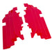 DURAFORCE Red RADIATOR LOUVERS Guards For Honda CR125R CR250R CRF450R 2000-2004 01 02 03