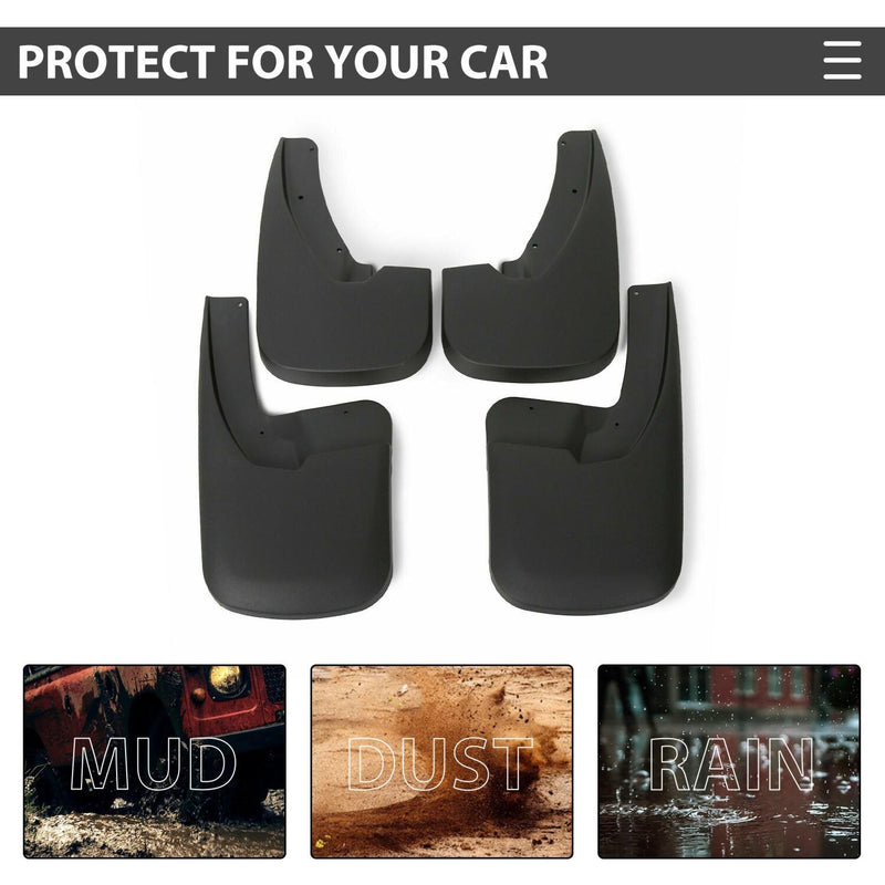 DURAFORCE For 2009-2018 Dodge Ram 1500 2500 3500 Mud Flaps Guards Splash Flares Front Rear