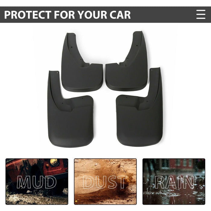 DURAFORCE For 2009-2018 Dodge Ram 1500 2500 3500 Mud Flaps Guards Splash Flares Front Rear