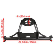 DURAFORCE UTV Spare Tire Carrier Mount Rack For 14-23 POLARIS RZR XP 1000 TURBO XP 4