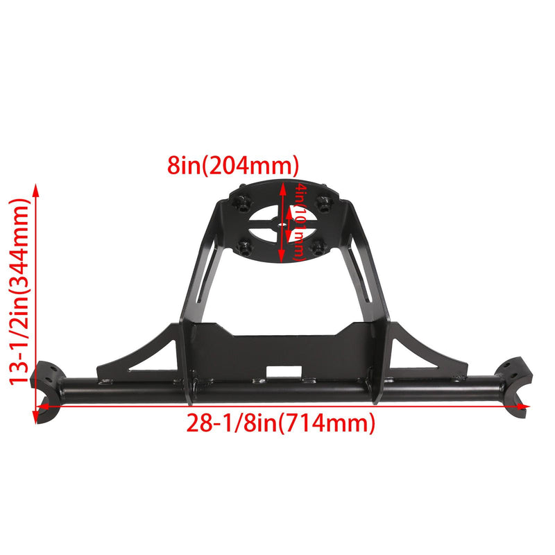 DURAFORCE UTV Spare Tire Carrier Mount Rack For 14-23 POLARIS RZR XP 1000 TURBO XP 4