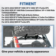 DURAFORCE UTV Spare Tire Carrier Mount Rack For 14-23 POLARIS RZR XP 1000 TURBO XP 4