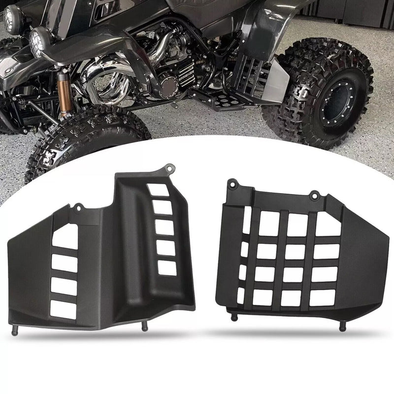 DURAFORCE Heel Guards Nerf Bars LH & RH For Yamaha Banshee YFZ350 1987-2006 Fender Flaps