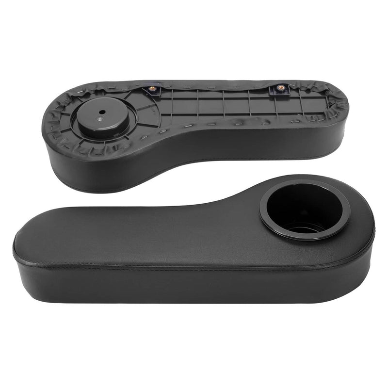 DURAFORCE Pair Of 2 Golf Cart Arm Rest Drink Cup Holder For EZGO/Club Car/Yamaha Rear Seat