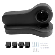 DURAFORCE Pair Of 2 Golf Cart Arm Rest Drink Cup Holder For EZGO/Club Car/Yamaha Rear Seat
