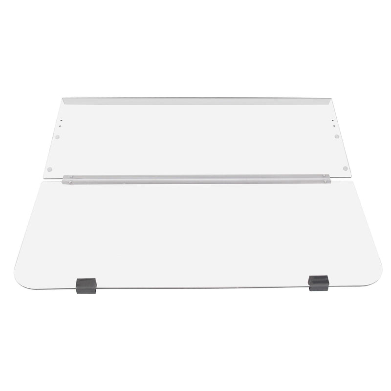 DURAFORCE For Yamaha G14 G16 G19 Clear PC Folding Windshield 1995-03 Golf Cart Part