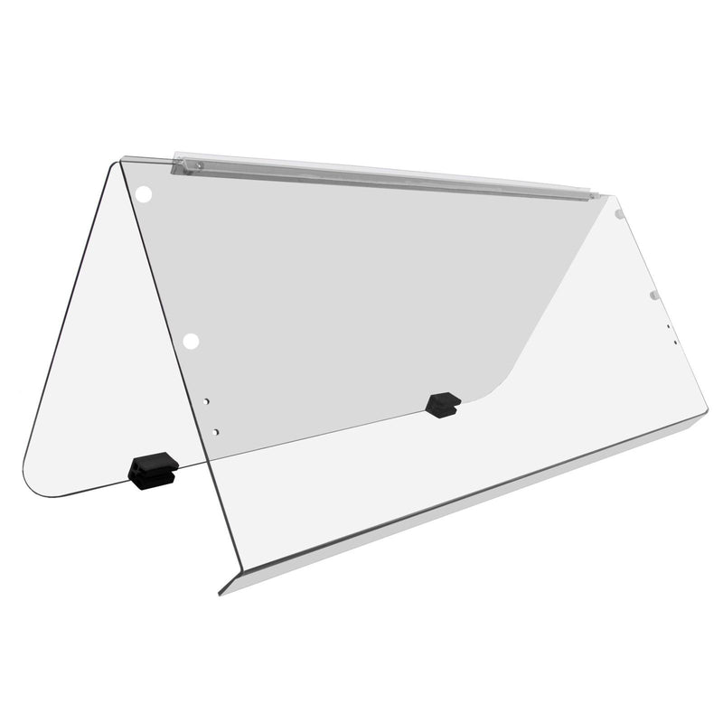 DURAFORCE For Yamaha G14 G16 G19 Clear PC Folding Windshield 1995-03 Golf Cart Part