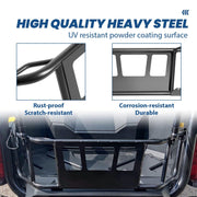 DURAFORCE Steel Bed Enclosure Luggage Rack For Honda Talon 1000R / 1000X 2019+ Black
