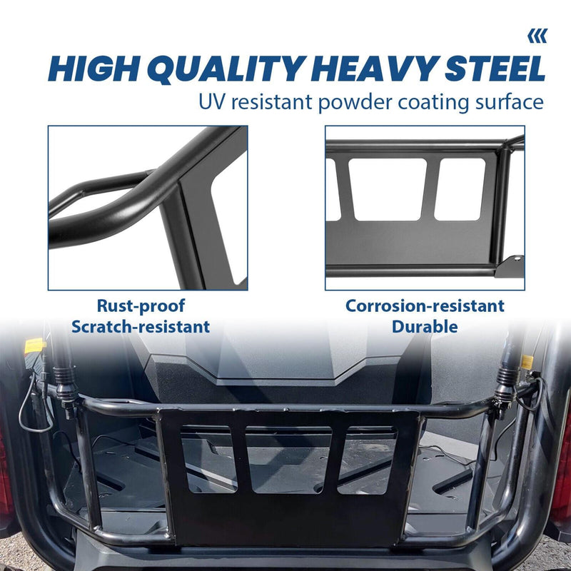 DURAFORCE Steel Bed Enclosure Luggage Rack For Honda Talon 1000R / 1000X 2019+ Black