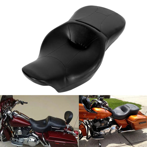DURAFORCE Rider Passenger Seat For Harley Touring Road King Street Glide Road Glide 09-23